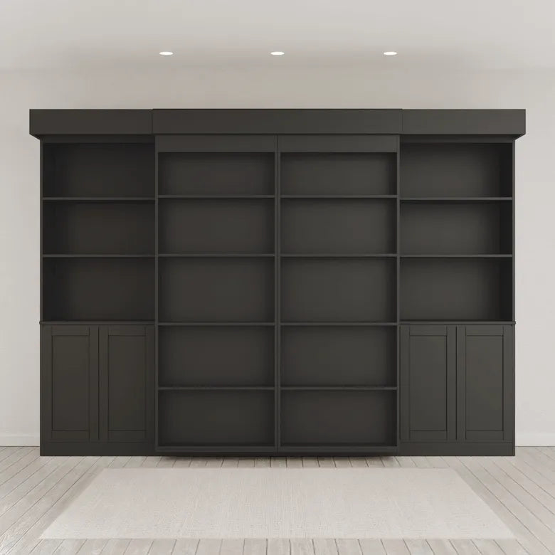 Majestic Library Bed: Deluxe