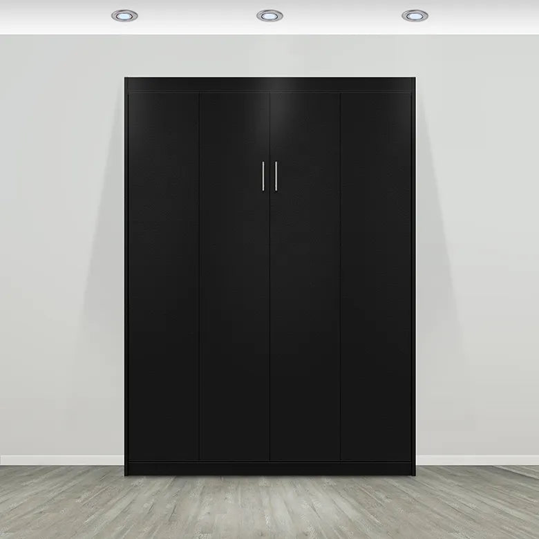 Black Daytona Panel Bed Murphy Bed