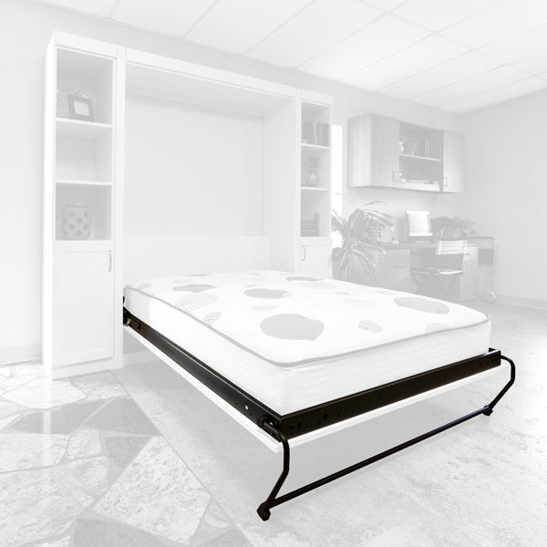 Panel Bed DIY Murphy Bed Frame Kit metal frame and folding leg support