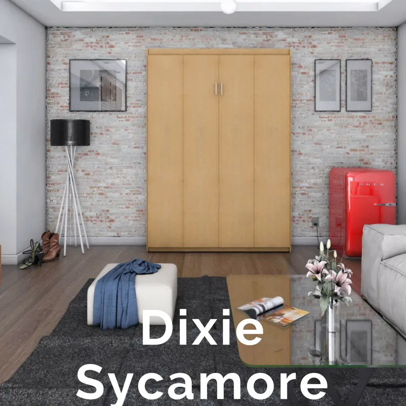 Dixie Sycamore Metro Panel Bed Murphy Bed