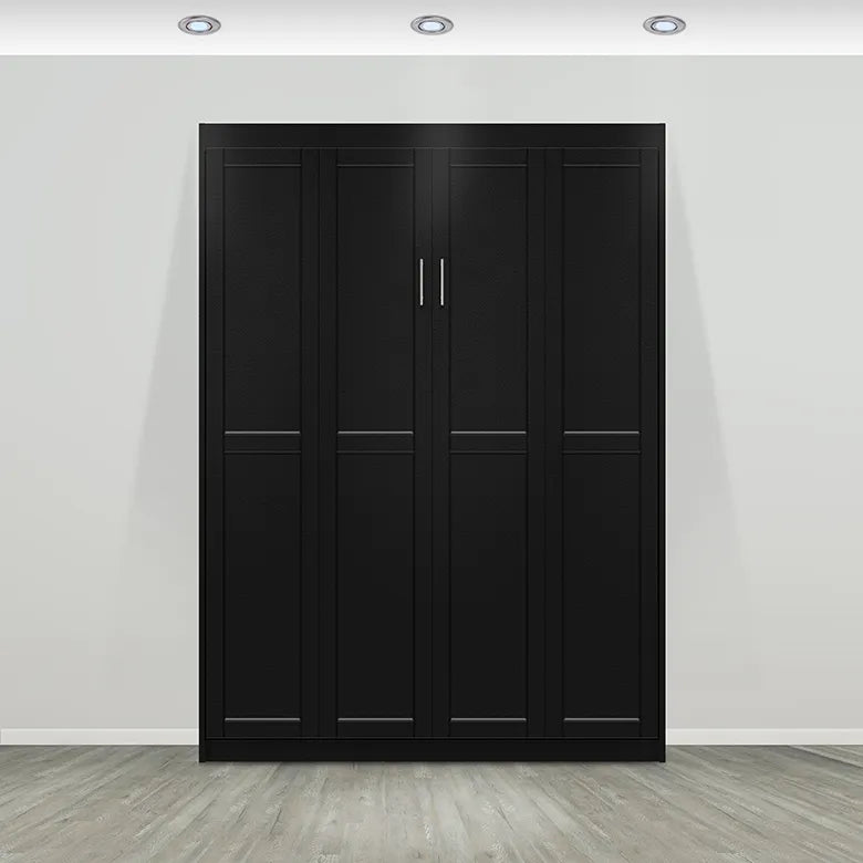 Black Daytona Panel Bed Murphy Bed