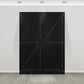 Black Daytona Panel Bed Murphy Bed