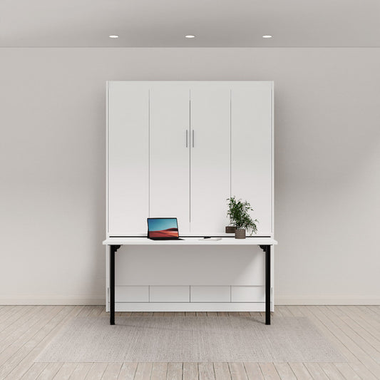 IN STOCK - "The Home Office" Murphy Bed With a Desk