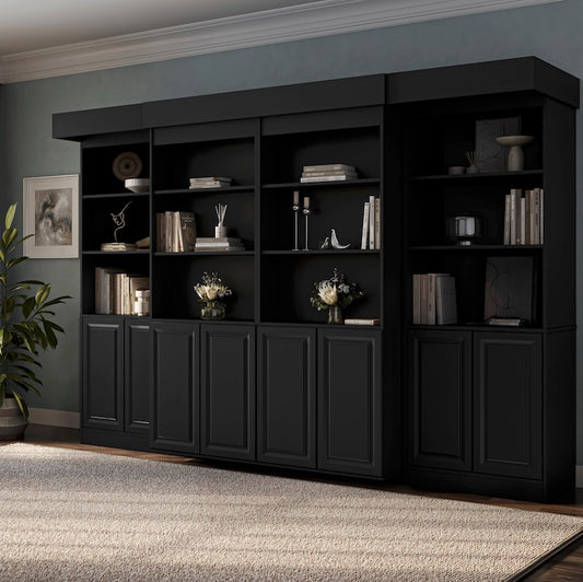 IN STOCK BLACK Majestic Library Bed: Supreme