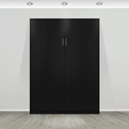 Black Daytona Panel Bed Murphy Bed