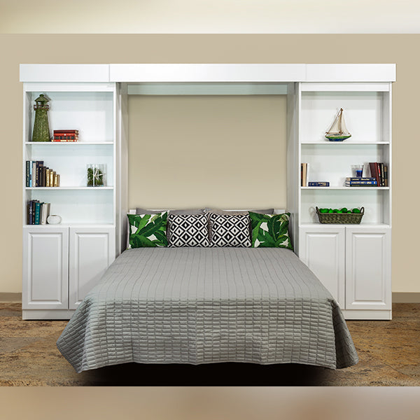 Wall Bed - Majestic Library Bed Supreme Bed in Multiple Sizes/Colors ...