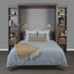 IN STOCK BLACK Double/Full Size Boaz BiFold Bookcase Murphy Bed